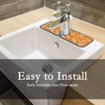 thumbnail image 4 of GZHJMY 3PCS Faucet Absorbent Mat, Pumpkin Leaves And Swirls Washable Sink Splash Guard Drip Catcher, Kitchen Bath Countertop Microfiber Sink Drying Mats for Kitchen, 4 of 6