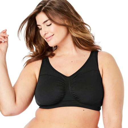 

Comfort Choice Women s Plus Size Wireless Leisure Bra Bra