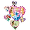 Disney Princess Sparkle SuperShape Foil Mylar Balloon (1ct)