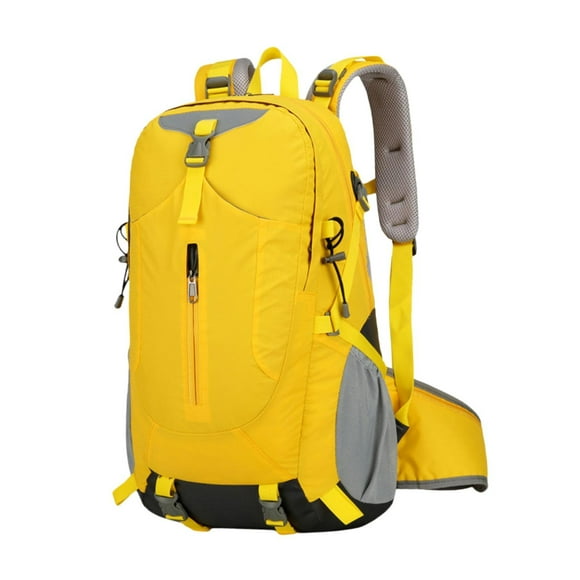 Mochila de senderismo Mochila de montañismo para correr viajes al aire libre Amarillo