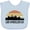 Blue, variant on Inktastic Los Angeles California Skyline Retro Boys or Girls Baby Bib