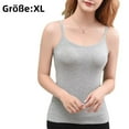 thumbnail image 1 of Basic solid color sweatshirt, adjustable tank top, padded bra top, 1 of 5