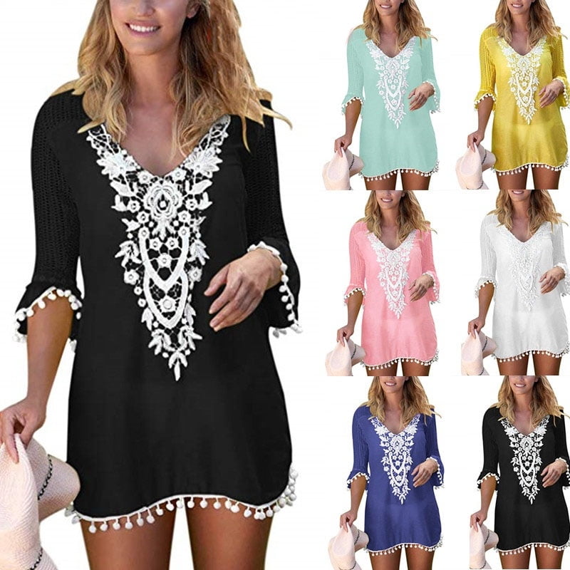 beach cover ups walmart