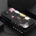thumbnail image 3 of Hello kitty Cartoon Cute Phone Case For Samsung Galaxy S24 S23 S22 S21 S20 Ultra FE S10 4G S9 S10E Note 20 10 Plus With Lanyard, 3 of 5