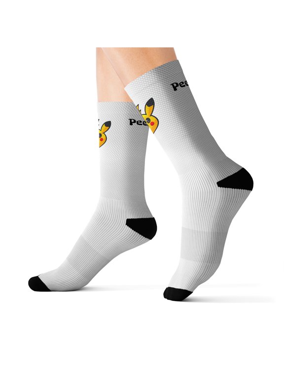 "Peek At U" Sublimation Socks