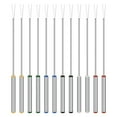 thumbnail image 2 of Raindrops 12Pcs Fondue Forks Stainless Steel for Cheese Fondue & Chocolate Fountain, 2 of 6