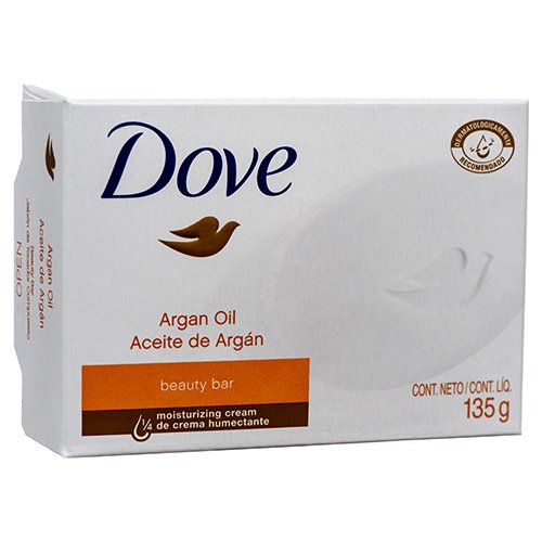New 372442 Dove Bar Soap 135 Gr Argan Oil (48Pack) Hand And Bar Soaps