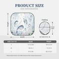 thumbnail image 3 of Balery 2 Piece Sea Animals Car Windshield Sun Shade|Foldable Front Windshield Shade for Car Front Window for Most Sedans SUV Truck-Large, 3 of 7