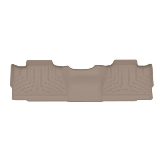 WeatherTech FloorLiner HP Custom Fit Floor Mats compatible with 2008-2013 Chevrolet Avalanche - 2nd Row, Tan