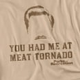 thumbnail image 2 of Parks And Rec Meat Tornado Mens Short Sleeve Shirt (Sand, ), 2 of 7