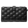 thumbnail image 2 of Michael Kors Women's Jet Set Travel Wallet Wristlet Napa Leather (Black), 2 of 3