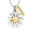 Customize, variant on Sunflower Urn Necklace for Ashes Flower Urn Cremation Jewelry for Ashes Memorial Keepsake Jewelry for Women