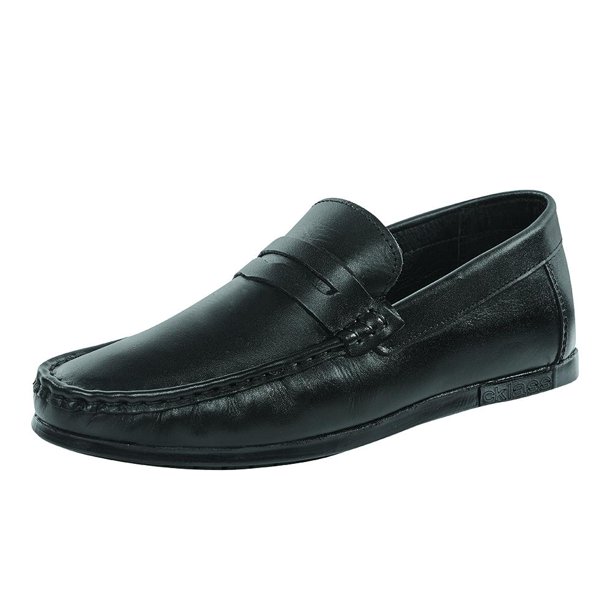 327-05 Zapato Mocasín Casual Para Hombre Caballero En Color Negro Elaborado de Piel Natural. Cklass 327-05