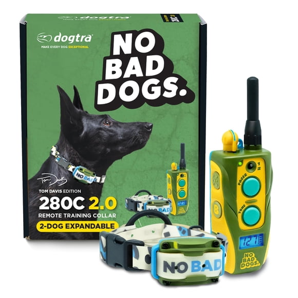 Collar de adiestramiento para perros Dogtra Tom Davis 280C 2.0 [2025 Ed.]
