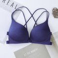 thumbnail image 1 of Sujetador Push Up Para Mujer Sujetadores Sexy/Cierre Frontal Correas Cruzadas Ajustables De Inmersión/De Reunidas Sin Costuras Para Dormirpangjing, 1 of 4