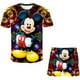 thumbnail image 1 of Baby Mickey Mouse Sets Girls Fashion Disney Suits Summer Short Sleeve Tops Tees+Short Trousers 2pcs/Outfits Clothing 1-14 Years11T Gao Jinjia LED, 1 of 2