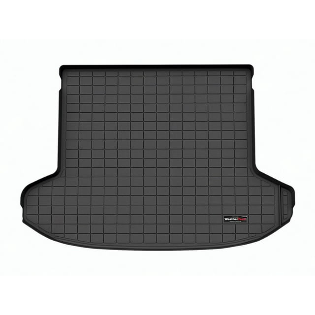 Weathertech Cargo Area Liner 401694 Direct Fit; Raised Edges; Black; Custom Blended TPE Thermoplastic Elastomer; Non-Skid