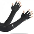 thumbnail image 2 of Naiyafly Arm Sleeves with Thumb Holes Women Men UV Protection Cooling, UPF 50 Compression Long Arm Cover, 2 of 6
