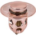 thumbnail image 1 of Escurridor de galvanoplastia para lavabo, tapón a prueba de fugas para cabezal de lavabo universal, tapón para fugas de núcleo de cobre para lavabo de piscina JFHHH pequeña, 1 of 5