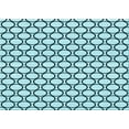 thumbnail image 1 of Ahgly Company Indoor Rectangle Patterned Aquamarine Stone Green Area Rugs, 8' x 12', 1 of 6