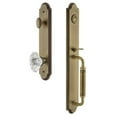 thumbnail image 5 of Grandeur 841829 Arc Solid Brass Rose Keyed Entry Single Cylinder Full Plate "C" Grip, 5 of 5