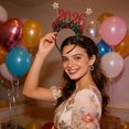 thumbnail image 3 of Plastic Striped Star Headband Colorful for Party New Year Cosplay Photo Prop Lightweight Durable for Kids 3+ 25g, 3 of 5