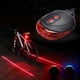 thumbnail image 2 of Flashing Bicycle Tail Light LED Laser Safety Warning Bicycle Lights Cycling Lights Taillights Mountain Bike Tail Warning Lamp, 2 of 5