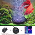 thumbnail image 2 of yingyy Aquarium Bubble Light Multi-Colored Air Stone Light LED Aquarium Lamp with Suction Cup No.2, 2 of 6