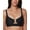 Black, variant on MSRP $44 Bar Iii Banded Ring Bikini Top Black Size Medium