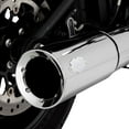 thumbnail image 2 of Vance & Hines Pro Pipe Chrome 2-into-1 Exhaust System for 2018-2023 Harley Milwaukee 8 Softail, 2 of 4