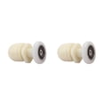 thumbnail image 4 of Cateissary Rodillo para puerta de ducha de 8 piezas, polea deslizante para baño, rueda deslizante para el hogar, Hotel, accesorios de repuesto 19 mm 2piezas, 4 of 6
