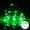 Green, variant on Metaku Indoor/Outdoor 10 ft Battery Waterproof LED String Light
