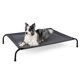 thumbnail image 1 of Cama elevada para perros SIEMOUR XL extra grande gris 137 cm, 1 of 7