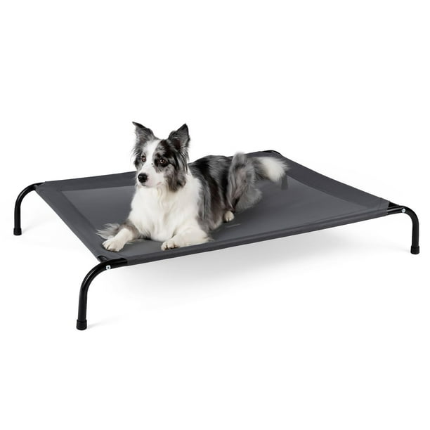 Cama elevada para perros SIEMOUR Cooling para perros grandes, 50 x 35 x 20 cm