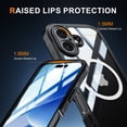 thumbnail image 2 of Shockproof Dustproof Case for iPhone 17, Compatible with MagSafe Heavy Duty/Military Grade/Rugged Protection Built in Screen Protector Phone Case Cover, 2 of 8