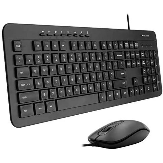 Clavier USB et Souris USB Optique de Luxe pour Pc