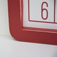 thumbnail image 6 of Parisloft Days Until Christmas Red Framed Wood Wall Countdown Calendar with Magnet, 6 of 8