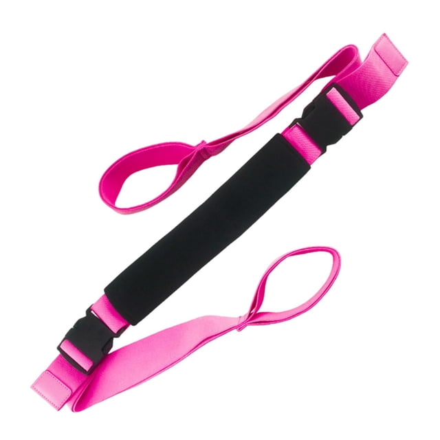Correa de , banda elástica para el hogar, de fitness elástico premium para entrenamiento, gimnasio, cinturón camilla portátil profesional Rosa roja