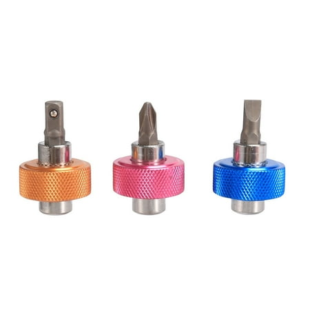 

3PCS 1/4inch Drive Palm Precision Screwdriver Bit Set Slot Hand Tool
