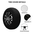 thumbnail image 2 of Susaid Undersea Shark Print Tire Covers,Waterproof Anti-UV Snow Sun Rain Tire Covers for RV,Truck, SUV, Trailer, Camper-15 inch, 2 of 6