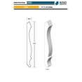 thumbnail image 3 of RMC M45 9/16 in.D x 5 1/4 in. W x 96 in. L Primed Finger-Joined Pine Crown Molding 1-pcs 8 Ft Total, 3 of 4