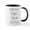 White/Black Inside, variant on CafePress - Coffee First Then Stitch - 11 oz Ceramic Mug - Novelty Coffee Tea Cup