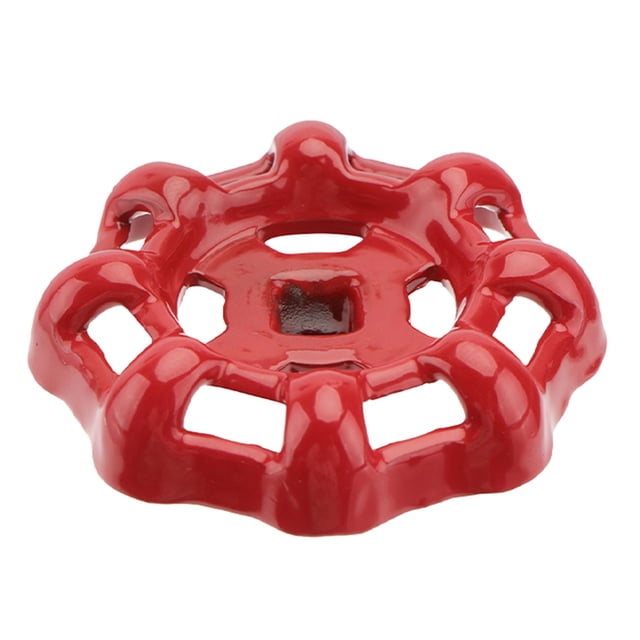 Poignée de Valve en Fonte Remplacement Poignée de Robinet d'Eau Poignée de Tuyau en Métal Bavoir Extérieur Robinet Rond Outil de Tige de Valve d'Eau Extérieure Poignée de Robinet