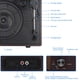thumbnail image 4 of Tocadiscos de vinilo Cotsoco con Bluetooth y altavoz, 4 of 6