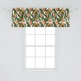 thumbnail image 2 of Ambesonne Botanical Window Valance, Exotic Summer Jungle, 54" X 18", Multicolor, 2 of 3