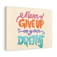 thumbnail image 4 of Inspirational Wall Art Never Give Up On Your Dreams Colors Wall Art Motivational Motto Inspiring Prints Artwork Decor Ready to Hang Unframed, 4 of 9