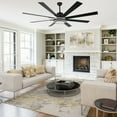 thumbnail image 2 of Chords Attic 72" 8-Blade Reversible Ceiling Fan with LED lights and Remote Control, 6-Speed, Timer Setting Quiet DC Motor, 2 of 11