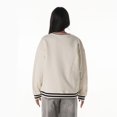 thumbnail image 2 of Women's The Wild Collective Cream New Orleans Saints Oversized Vintage French Terry Sweatshirt, 2 of 3