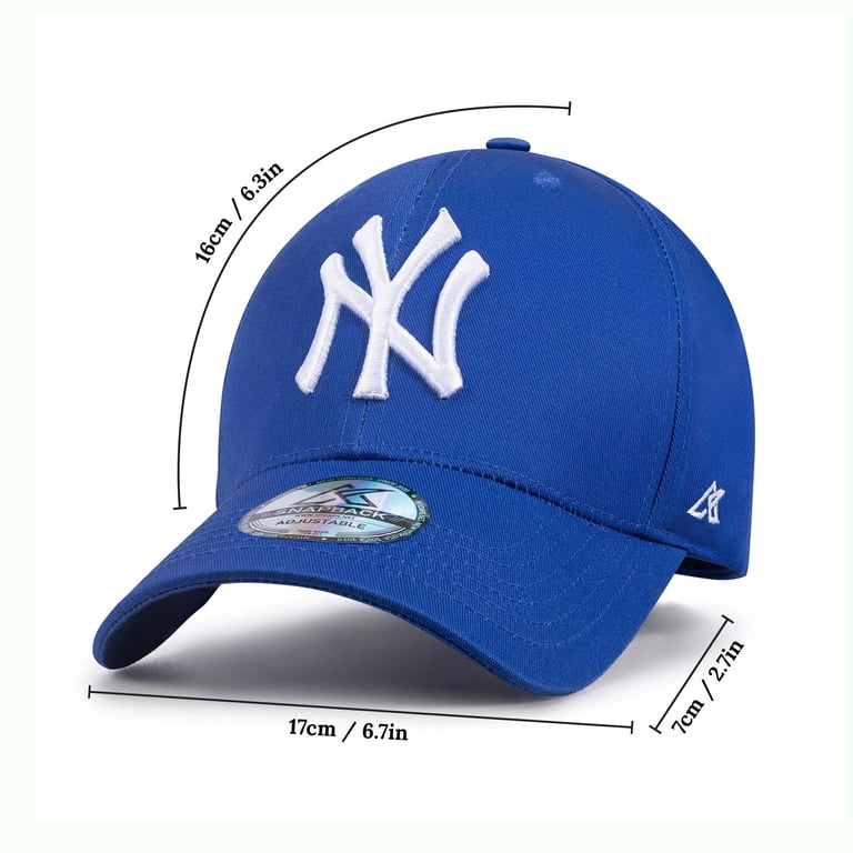 New York Baseball Cap Hat for Men and Women, Adjustable Pure