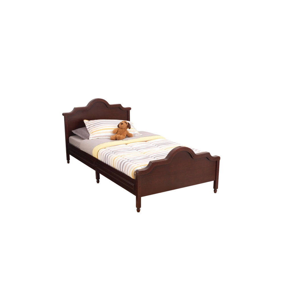 KidKraft 86947 Raleigh Composite Wood Toddler and Older Twin Bed Espresso Walmart